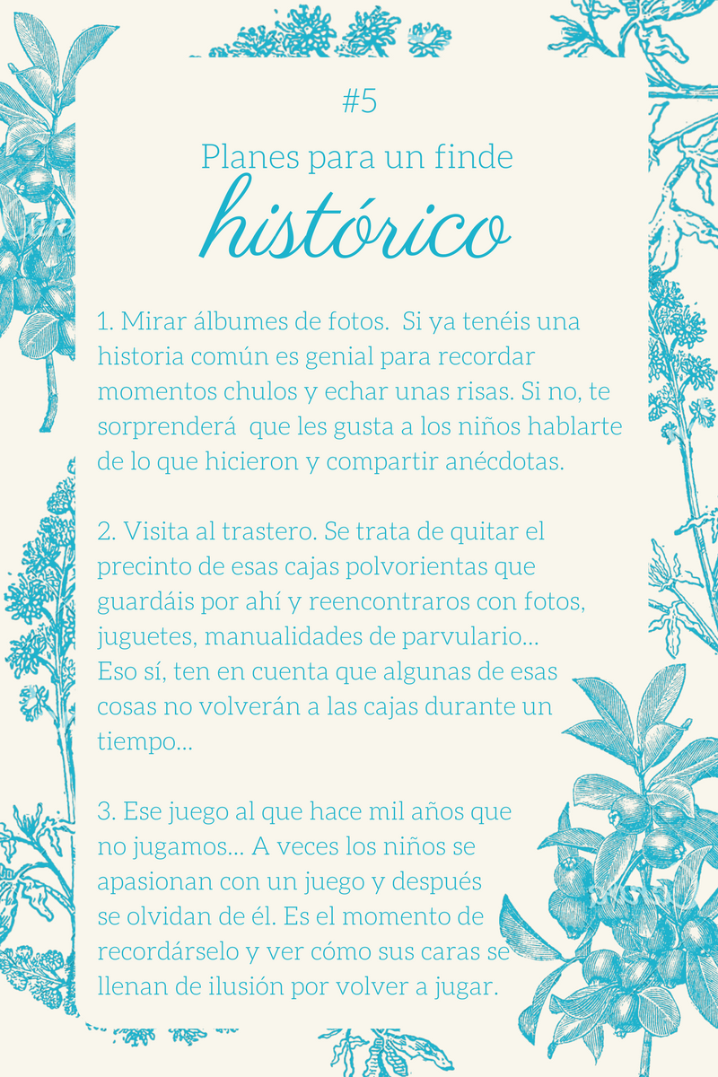 Planes con tus hijastros
